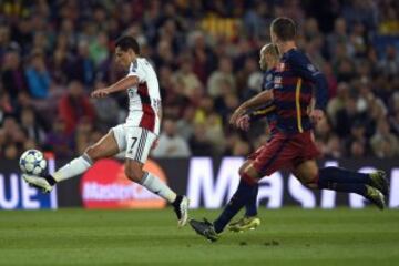 Javier 'Chicharito' Hernández y Javier Mascherano