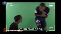 La divertida reacción de Mbappé a una broma de Halloween