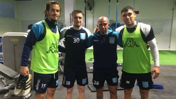 Racing arranca con Acuña y los nuevos Arévalo, Patiño y Orban
