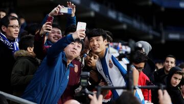 Wu Lei, una apuesta rec¨ªproca entre el Espanyol y China