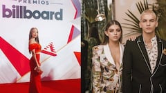 Luisa Fernanda W y las hermanas de Legarda en los Premios Billboard.