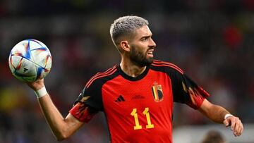 Carrasco en el Bélgica-Croacia.