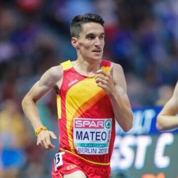 El único representante en la maratón masculina. De Soria, con 2h10:53, Dani Mateo viene del 5.000, del cross, y su transformación a la maratón ha sido un éxito guiado por Enrique Pascual Oliva, el técnico que llevó a Fermín Cacho y Abel Antón