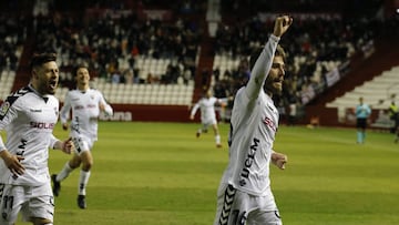 Gol de Erice con el Albacete en su partido contra el Alcorcón (17/18)