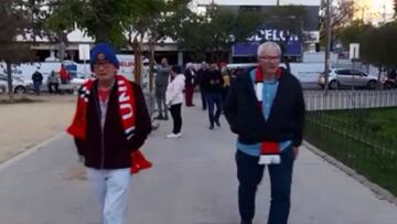 Así se vive el ambiente en la previa del duelo Sevilla-United