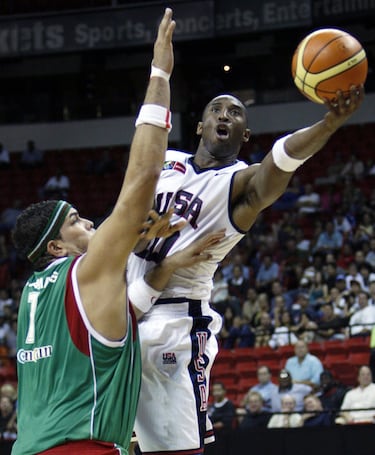 2007. Camiseta con el dorsal 10 Team USA para los partidos de casa (clasificación para los JJOO de 2008).