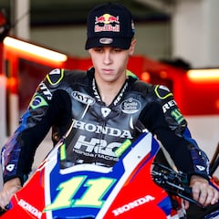 Moreira se estrena en MotoGP: “Me asusté un poco”