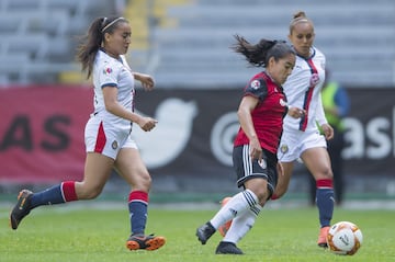 Chivas Femenil tiene gran supremacía sobre Atlas, pues de los 5 encuentros que han disputado, las rojiblancas se han llevado el triunfo en 4 ocasiones.



