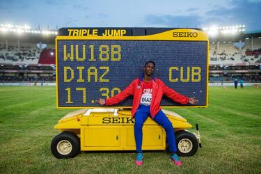 Massó y Díaz: "Es un honor ser de la Escuela de Cuba de salto"