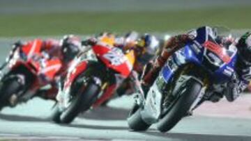 Lorenzo dominó la carrera desde que se dio la salida.