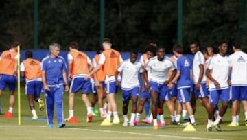 El Chelsea de Falcao y Cuadrado se prepara para la final de la Community Shield