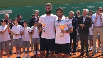 Paire y And&uacute;jar, finalistas del Open de Marbella.