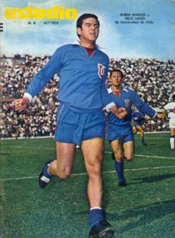 El histórico 'Siete Pulmones', quien formara parte de la selección chilena que disputó el Mundial de Inglaterra 1966, jugó 24 clásicos universitarios, todos por la camiseta de Universidad de Chile.