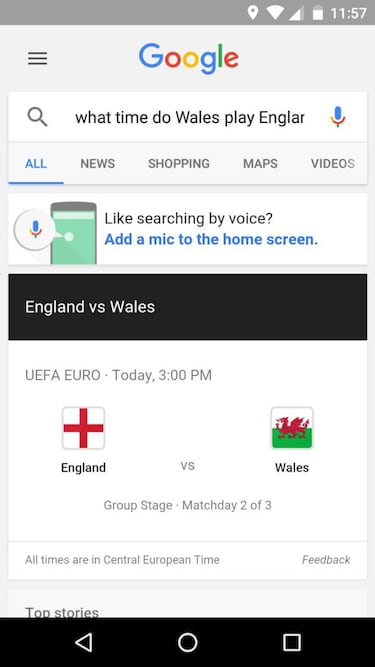 Apple's Siri really doesn't know about Euro 2016, or football...