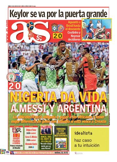 Partidos del Mundial de fútbol 2018 hoy, sábado 23 de junio