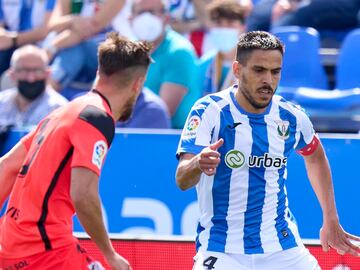 Recio, otro de los capitanes salientes del Leganés.