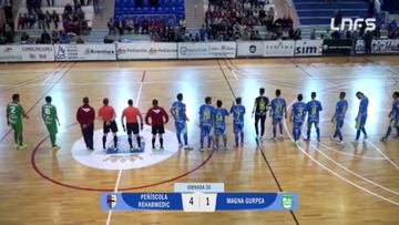 Resumen y goles del Peñíscola RehabMedic - Magna Gurpea