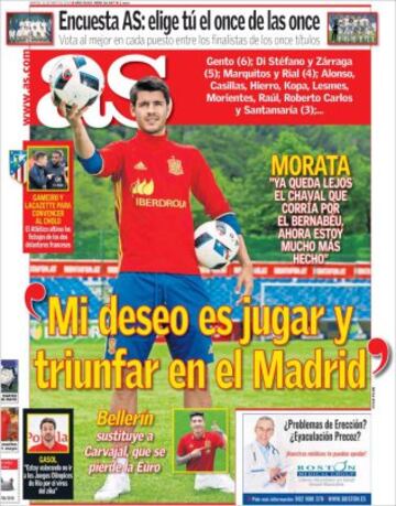 Portadas de la prensa mundial