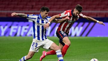 Malas noticias para el Atleti: Carrasco, baja con Bélgica por molestias