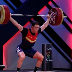 Mata acaba séptimo en -81 kilos con tres récords de España