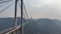 A steel monster between mountains: the world’s tallest and most extreme bridge is now a reality