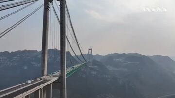 A bridge in the clouds