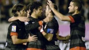 El Atlético no falló en Jaén y tiene los dos pies en octavos de final de la Copa del Rey.