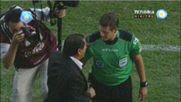 Ramón Díaz fue expulsado antes del comienzo del clásico