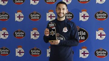 17/01/17 ENTRENAMIENTO DEPORTIVO DE LA CORUÑA
ANDONE PREMIO MEJOR JUGADOR DEL MES
CERVEZA ESTRELLA GALICIA