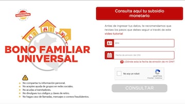 Bono Familiar Universal: hasta cuándo se puede cobrar