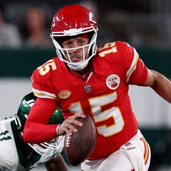 Mahomes, decisivo y temerario