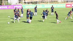 Música, bromas y fútbol: así fue el día de Rodrygo en Rancagua