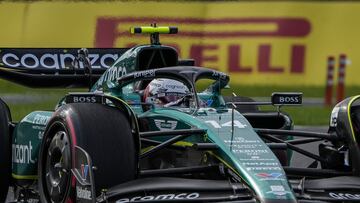 Fernando Alonso (Aston Martin AMR23). Suzuka, Japón. F1 2023.