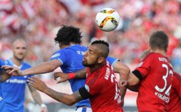 Vidal es protagonista en el duelo entre Bayern Múnich y Darmstadt.