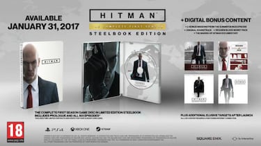 Hitman saldrá en físico en enero