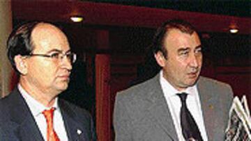 <B>HERMANAMIENTO</b>. Castro espera un buen ambiente en Cádiz.