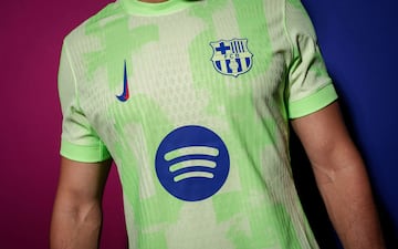 Descubre la tercera equipacion del Barcelona AS