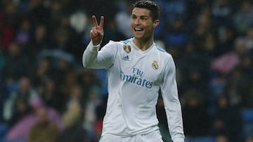 Cristiano le hizo dos goles al Getafe.