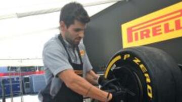 BUEN PROBADOR. Alguersuari es rápido y ya tiene experiencia, cualidades valiosas para seguir desarrollando los Pirelli.