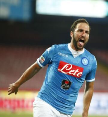 Otro elenco italiano, que tiene un valor de 185 millones de euros. El Pipita Higuaín es el más caro (47 millones).