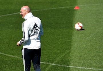 El Madrid prepara el partido contra el Rayo