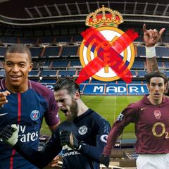 La lista cada vez es más grande: 15 fichajes frustrados del Madrid