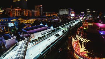 Todo listo para el Gran Premio de Las Vegas 2024