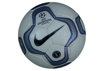 The evolution of the Champions League ball