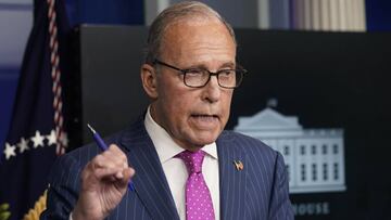 El asesor econ&oacute;mico de la Casa Blanca, Larry Kudlow, explic&oacute; un poco lo que contendr&iacute;a el paquete de rescate econ&oacute;mico que est&aacute;n preparando los senadores.