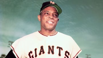Baseball great Willie Mays has been a Hall of Famer since 1979. He was a two-time National League MVP and won the World Series in 1954 with the Giants.