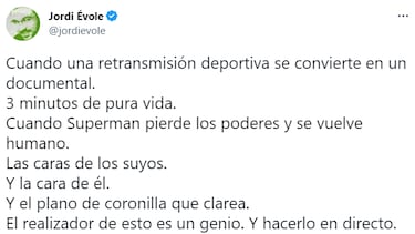 Jordi ?vole enfada a las redes sociales por una opinin sobre Nadal