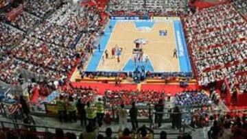 <b>MAGNÍFICO ESCENARIO. </b>El Palacio de Deportes de Madrid será la sede de la próxima Copa del Rey (10 al 13 de febrero), para la que hoy se conocerán los ocho participantes.