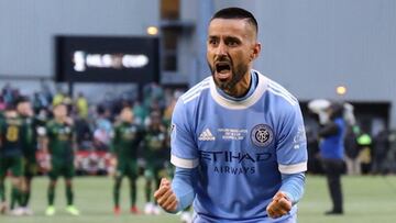 El delantero argentino renovó su contrato con el NYCFC por un año más