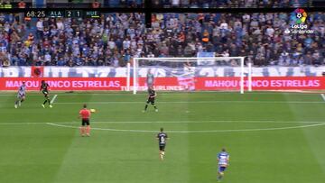 El fallo de Semedo que provocó el gol del triunfo del Alavés